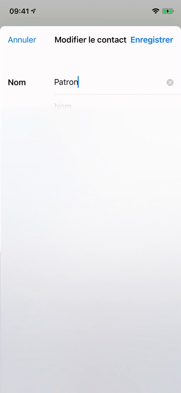Renamed WhatsApp contact